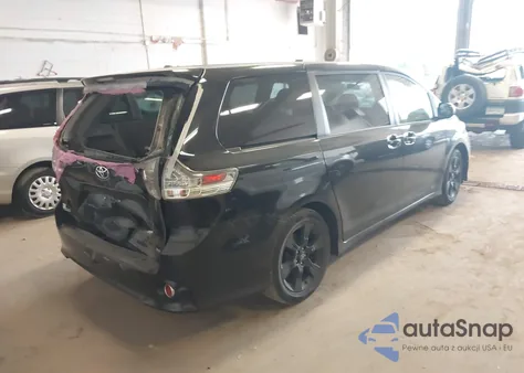 2011 Toyota Sienna Se z USA, uszkodzony, nr VIN 5TDXK3DC0BS128298